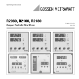 Gossen MetraWatt R2180 Operating instructions