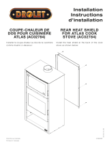 Drolet ATLAS WOOD BURNING COOKSTOVE Assembly Instructions