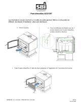 Drolet BLACK STAG II WOOD STOVE Assembly Instructions