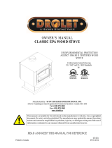 Drolet CLASSIC WOOD STOVE User manual