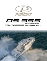 PURSUIT 2016 Offshore 355 Owner's manual
