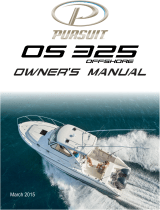 PURSUIT 2016 Offshore 325 Owner's manual