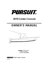 PURSUIT 2006 Center Console-3070 Owner's manual