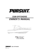 PURSUIT 2004 Offshore-3100 Owner's manual