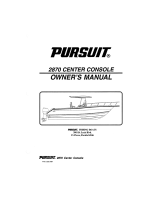 PURSUIT 1997 Center Console-2870 Owner's manual