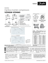 Danfoss VZH044 Installation guide