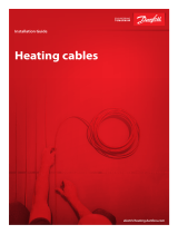 Danfoss heating cables Operating instructions