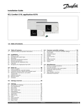 Danfoss ECL Comfort 310, A376 Operating instructions