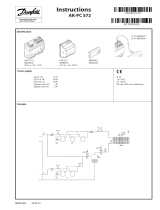 Danfoss AK-PC 572 Installation guide