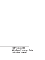 Danfoss VLT 3500 (Legacy Product) Operating instructions