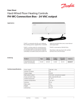 Danfoss FH-WC Connection Box - 24 VAC Datasheet