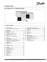 Danfoss ECL Comfort 210 Installation guide
