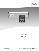 Danfoss Controller type AKC 121A. Vers. 2.3x. AKA 21 Installation guide