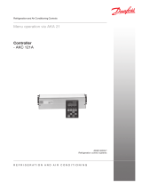 Danfoss Controller type AKC 121A. Vers. 2.2x. AKA 21 Installation guide