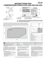Danfoss PSH019 Installation guide