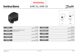 Danfoss AME 01, AME 02 Operating instructions