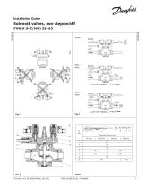 Danfoss PMLX (NC/NO) 32-65 Installation guide