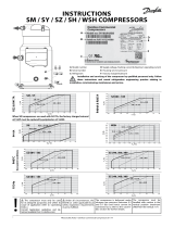 Danfoss SM / SY / SZ / SH / WSH compressors Installation guide