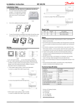 Danfoss WT-DR_PR Installation guide