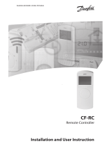 Danfoss CF-RC Remote Controller Installation guide