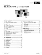 Danfoss ECL Comfort 310, A377 Operating instructions