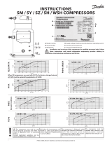 Danfoss SM / SY / SZ / SH / WSH compressors Installation guide