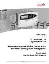 Danfoss ECL Comfort 110 Operating instructions