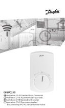 Danfoss CF-RS Standard Room Thermostat Installation guide