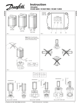 Danfoss Actuator ICAD 600 / ICAD 900 / ICAD 1200 Installation guide