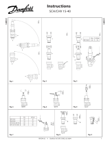 Danfoss SCH/CHV 15-40 Installation guide