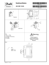 Danfoss AK-XM 102A Installation guide