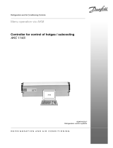 Danfoss Controller type AKC 114G for controlling evaporators. Vers. 1.5x. AKM Installation guide