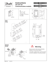 Danfoss AK-CM 102 Installation guide