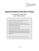 Danfoss DHP-H, DHP-L and DHP-A Maintenance Operating instructions