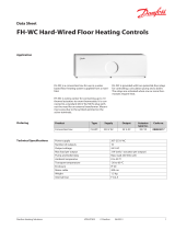 Danfoss FH-WC Hard-Wired Floor Heating Controls Datasheet