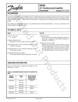 Danfoss KE01 Rotary Position/Level Amplifier Installation guide