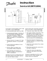 Danfoss Service kit (087X1004) Installation guide