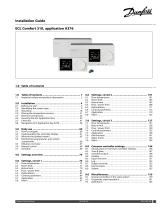 Danfoss ECL Comfort 310, A376 Installation guide