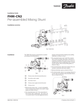 Danfoss FHM-CN2 Pre-assembled Mixing Shunt Installation guide