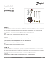 Danfoss Boostersæt / Booster set/Boosterset Installation guide