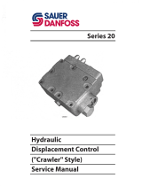 Danfoss Series 20 HDC (Crawler Style) Hydraulic Displacement Control Service guide