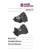 Danfoss Series 51 Bent Axis Variable Displacement Motor Service guide