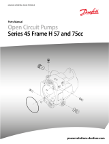Danfoss Series 45 Axial Piston Pumps Frame H Service guide