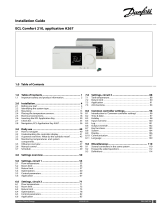 Danfoss ECL Comfort 210, A267 Operating instructions
