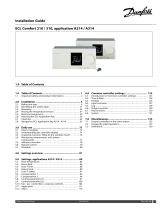 Danfoss ECL Comfort 210/310, A214/A314 Operating instructions