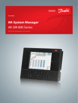 Danfoss AK-SM 800 AK-System Manager. Installation guide