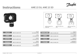 Danfoss AME 25 SU/SD Operating instructions