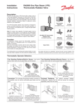 Danfoss RA2000 Installation guide