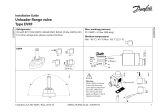Danfoss Unloader flange valve, type EVRF - 032R9794 Installation guide