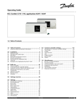 Danfoss ECL Comfort 210/310, A247/A347 Operating instructions